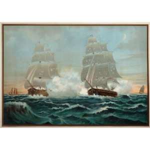  1899 U. S. Navy Frigate 1815 Warship Navel Battleship 