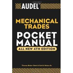  Audel Mechanical Trades Pocket Manual [Paperback] Thomas 