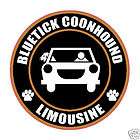 limousine bluetick coonhound 5 dog sticker expedited shipping 