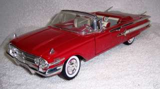 1960 CHEVY IMPALA DIECAST RED 1:18 SCALE  
