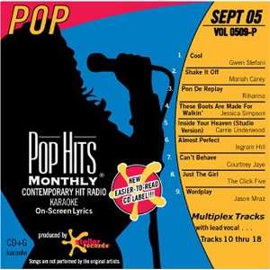  Pop Hits Monthly Karaoke, POP Sept 2005 Various Artists 