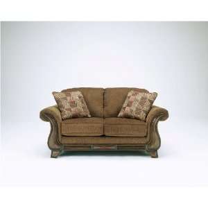  Ashley Furniture Montgomery Mocha Loveseat