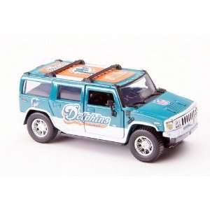    Miami Dolphins NFL Hummer with Fact Card: Sports & Outdoors