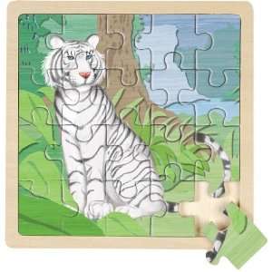  Wild Republic Puzzle Jigsaw White Tiger: Toys & Games
