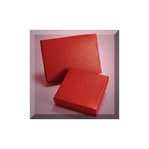   100ea   #35 3 1/2 X 3 1/2 X 2 Red Jewelry Box