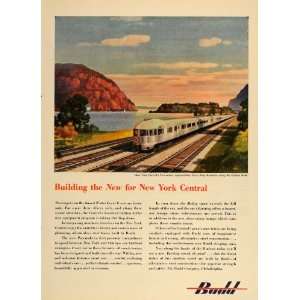  1948 Ad Budd New York Central Pacemaker Leslie Ragan 