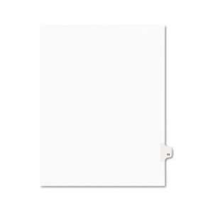  Avery 01071   Avery Style Legal Side Tab Divider, Title 