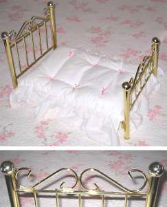 American Girl SAMANTHA Brass Bed AS IS  