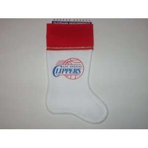  LOS ANGELES CLIPPERS 14 Team Logo CHRISTMAS STOCKING 