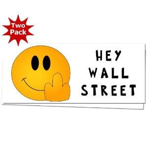  Eff Off Wall Street WE ARE THE 99% OWS Protest Bumper 