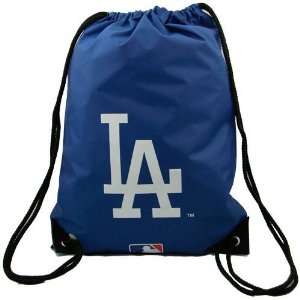   Dodgers Royal Blue Nylon Drawstring Backpack: Sports & Outdoors