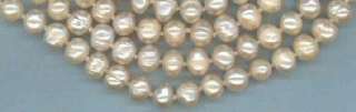   necklace this is a long endless strung knotted fresh water pearl 64