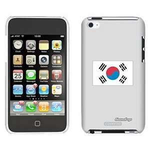  South Korea Flag on iPod Touch 4 Gumdrop Air Shell Case 