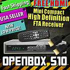   S10 HD FTA Reciever Open Box Mini High Definition S9+FREE HDMI Cable