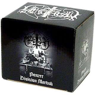  Panzer Division Ceramic COFFEE CUP MUG Black Metal Boxed NEW  