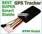   Vehicle Car realtime GPS Tracker GSM & GPS antennas SOS alarm GT06