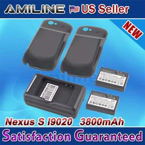   Extended Battery + Charger for Samsung Nexus S I9020 New  