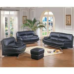   Imports Riverside Living Room Set (Black) 2136 lr set