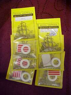 MODEL SHIPWAYS QUALITY FITTING SEARCH LIGHTS/LIFE RING  