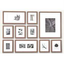 Driftwood 1 inch Wood Frames 10 piece Photo Hanging System   