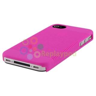 Pink Swivel Holster w/ Stand Hard Slide Case+PRIVACY FILTER for iPhone 