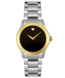 Movado Womens Military Two tone Watch  Overstock