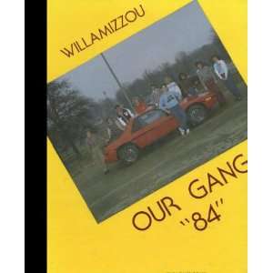  (Black & White Reprint) 1984 Yearbook Willow Springs High 