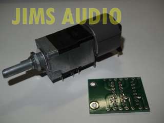 Panasonic motorized volume control 10KAx6 w/PCB 1 pc   