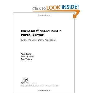  Microsoft SharePoint Portal Server: Building Knowledge 