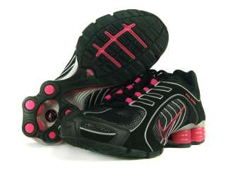 Nike Womens Shox Navina Sz 8.5 Running Shoes Black  