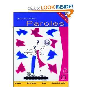  Paroles, Deuxieme Edition (Student Edition) with Audio CD 