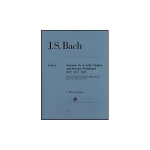   1017 1019 With Appendix (0884088174002) Johann Sebastian Bach Books