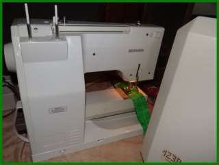 Bernina Sewing Machine 1230 model + cover Book knee lift ONE OWNER 