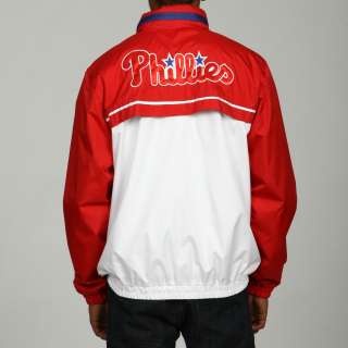 MLB Mens Full Zip Color block Phillies Jacket  