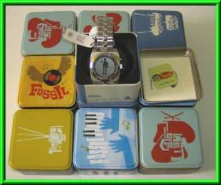   of 10 GENUINE FOSSIL MENS ANIMATED ROBOT WATCH ***BRAND NEW IN BOX