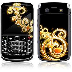 Abstract Gold BlackBerry Bold 9700 Decal Skin  Overstock