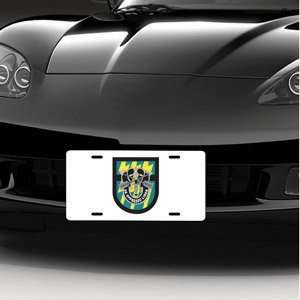  Army 12th Special Forces Group Flash DUI LICENSE PLATE 