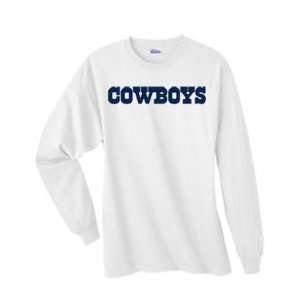  Dallas Cowboys Longsleave White/Navy XXL 