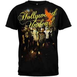 Hollywood Undead   Yellow Wood T Shirt  