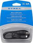 Dynex 3 Micro USB Charge and Sync Cable DX C114201