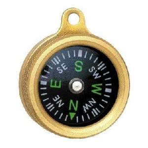 Marbles Brass Body Pocket Compass:  Sports & Outdoors