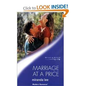 Marriage at a Price (Harlequin Presents) and over one million other 
