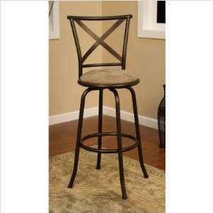 American Heritage 833CC M41 Santina Stool in Coco with Taupe 