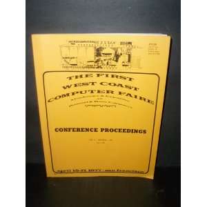   (1977 Conference Proceedings) (9780930418007) Jim C Warren Books