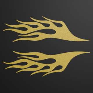 Decal Sticker Flames For Cars & Helmets KR546  