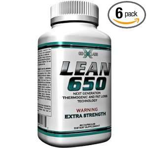  Lean 650 Extra Strength 60ct Gen X Labs Health & Personal 