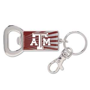  Texas A&M University Bottle Opener Metal Keychain Sports 