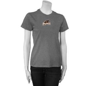 Oregon State Beavers Ash Ladies Team Logo T shirt:  Sports 