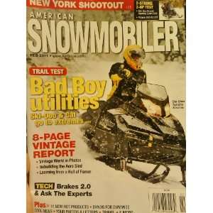  American Snowmobiler (Bad Boy Utilites, feb 2011) american 