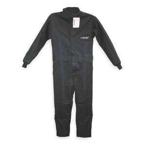  SALISBURY ACCA11BLM Flame Resistant Coverall,Navy,M,HRC2 
